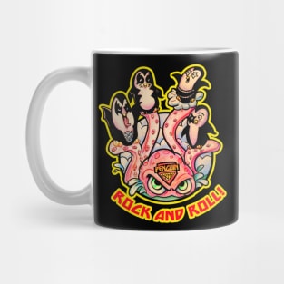 ROCK AND ROLL PENGUINS Mug